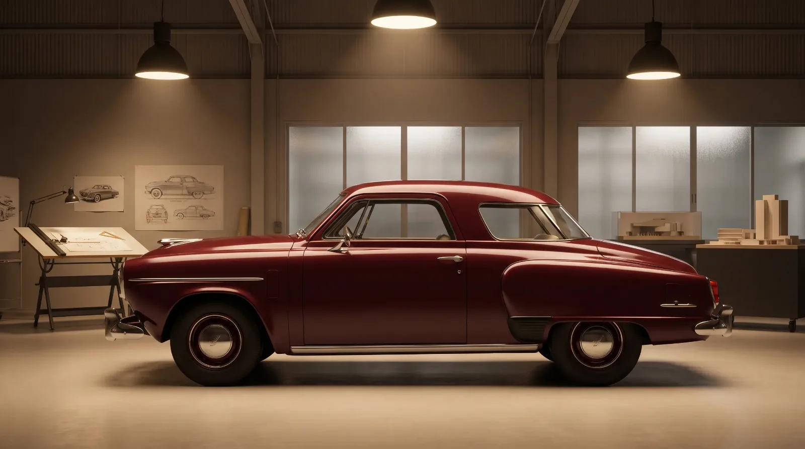 The Great 1948 Design Shift: Goodbye Pontoon Fenders