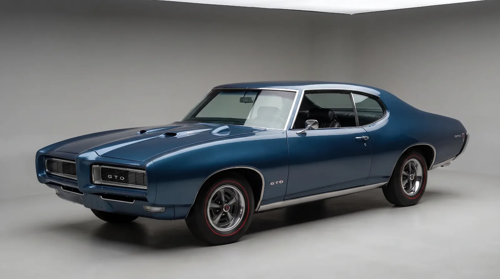 1968 GTO Endura nose studio shot