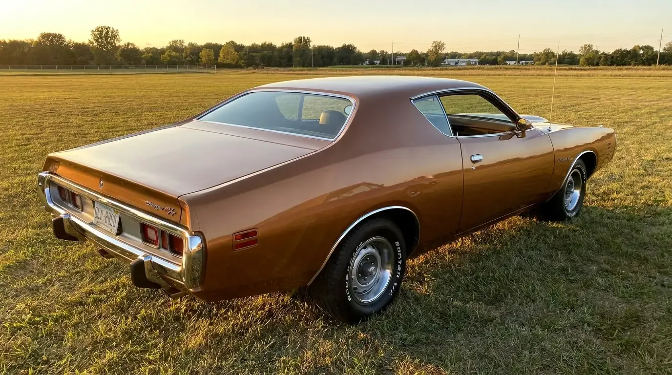 The 1971 Charger's Bold Fuselage Restyle