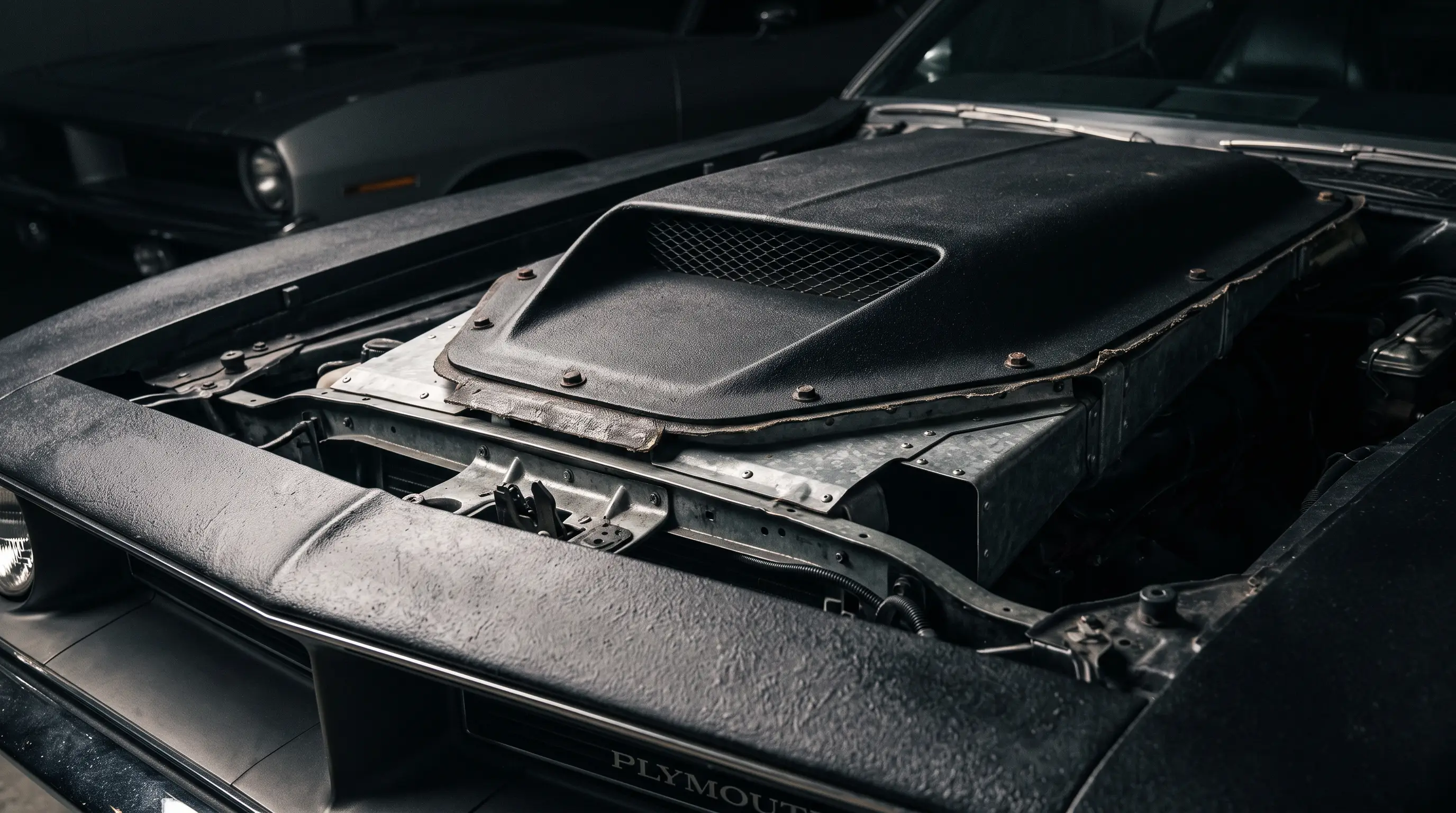 The AAR's Fiberglass Hood and Scoop