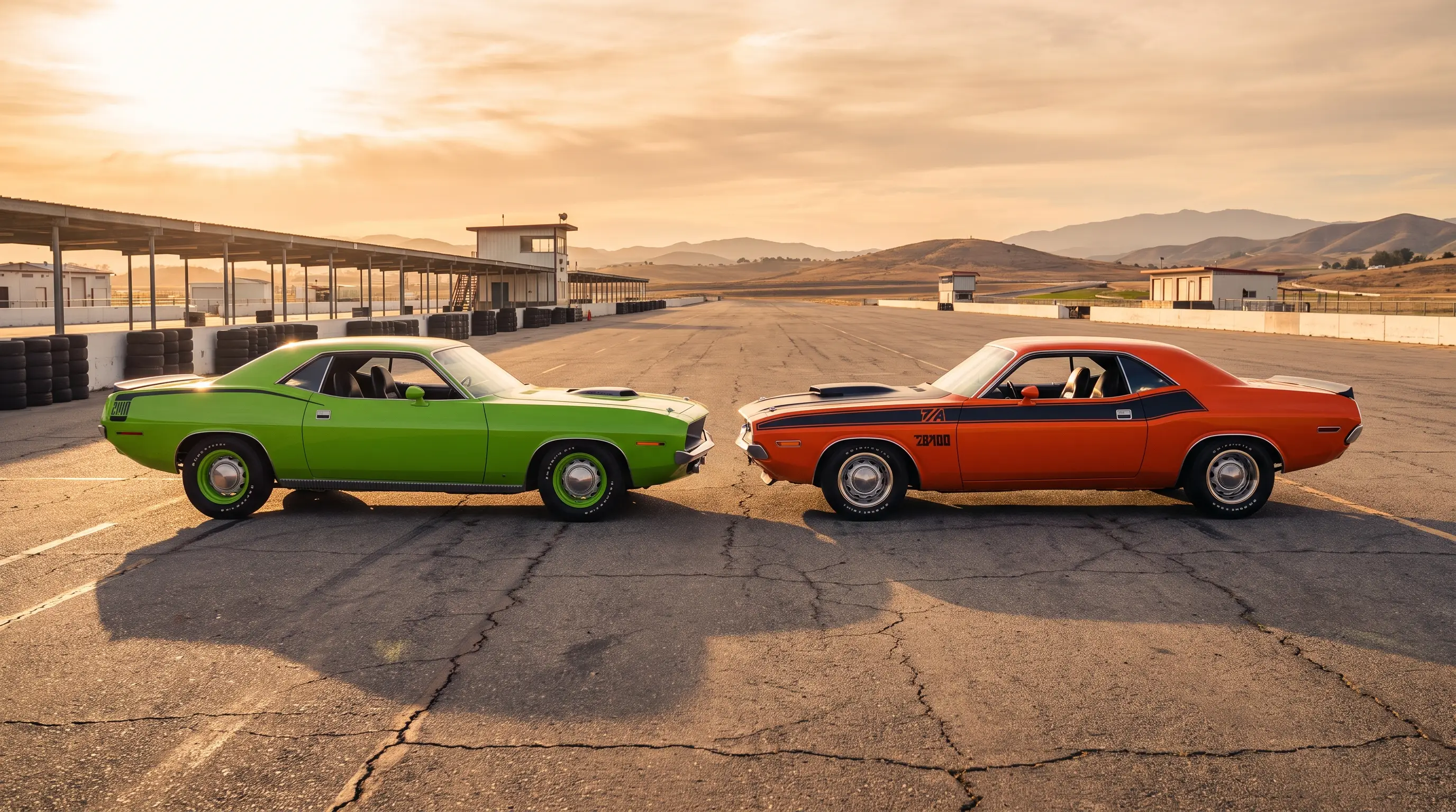 AAR Cuda vs Challenger T/A