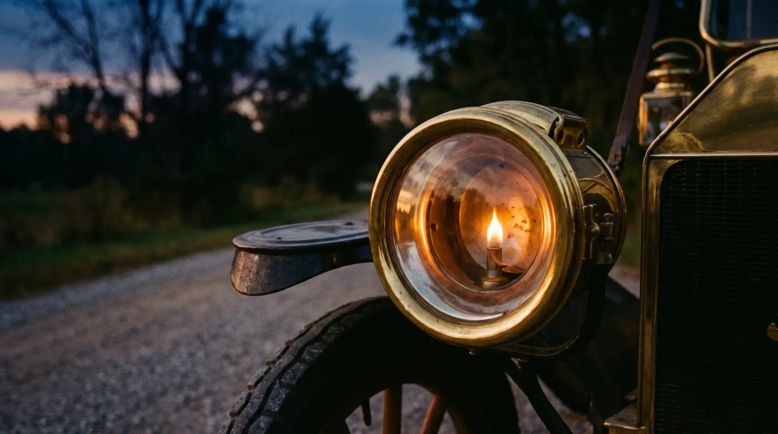 Acetylene Headlights: Lighting the Antique Road