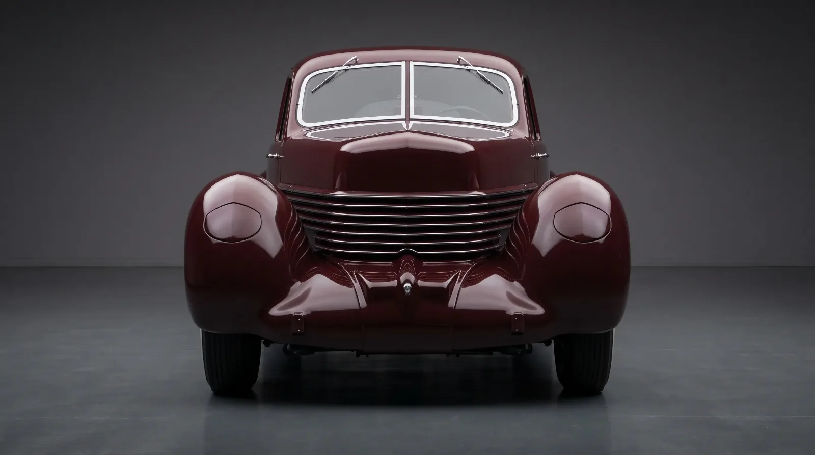 Cord 810 coffin-nose wraparound louvered front end