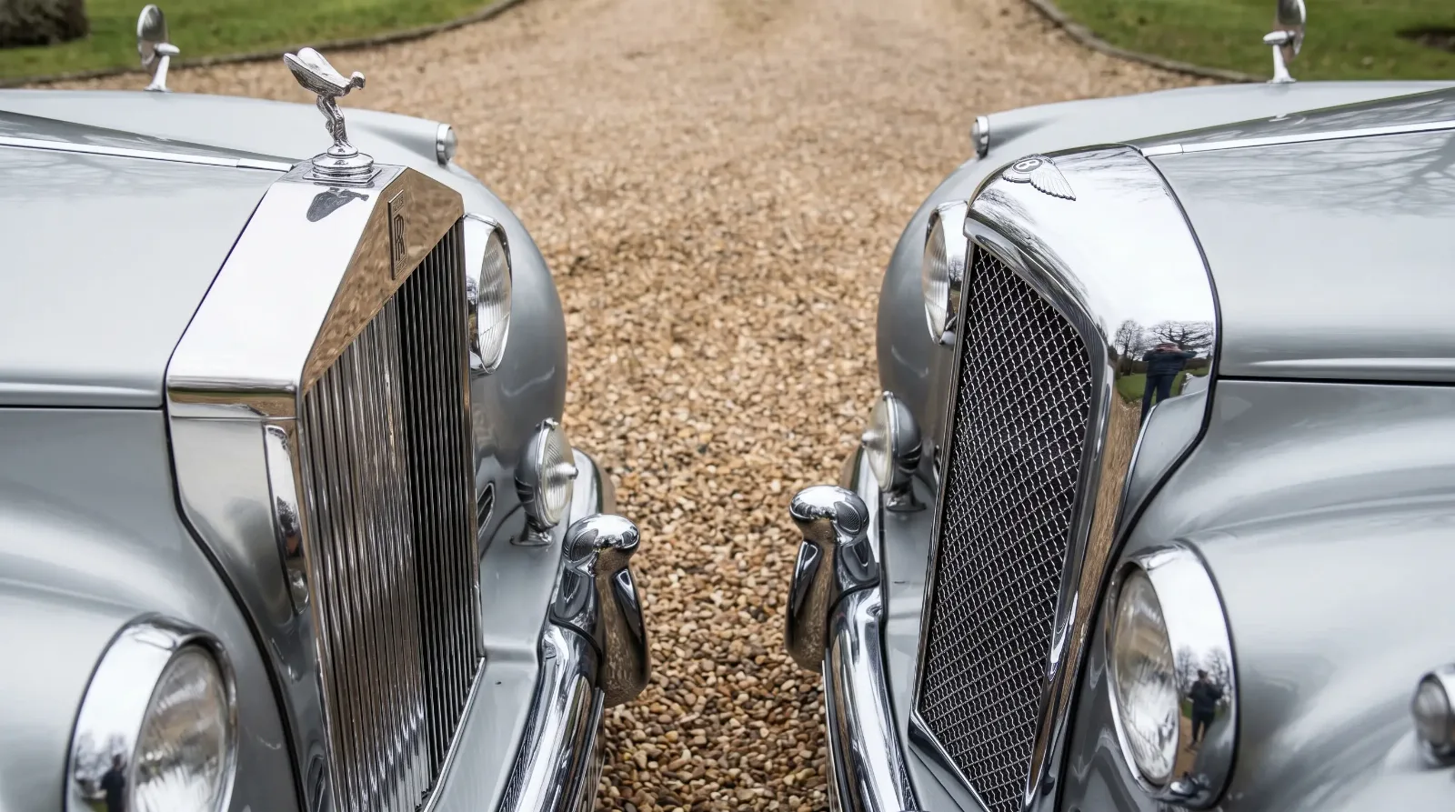 Silver Cloud and Bentley S-Series grilles compared