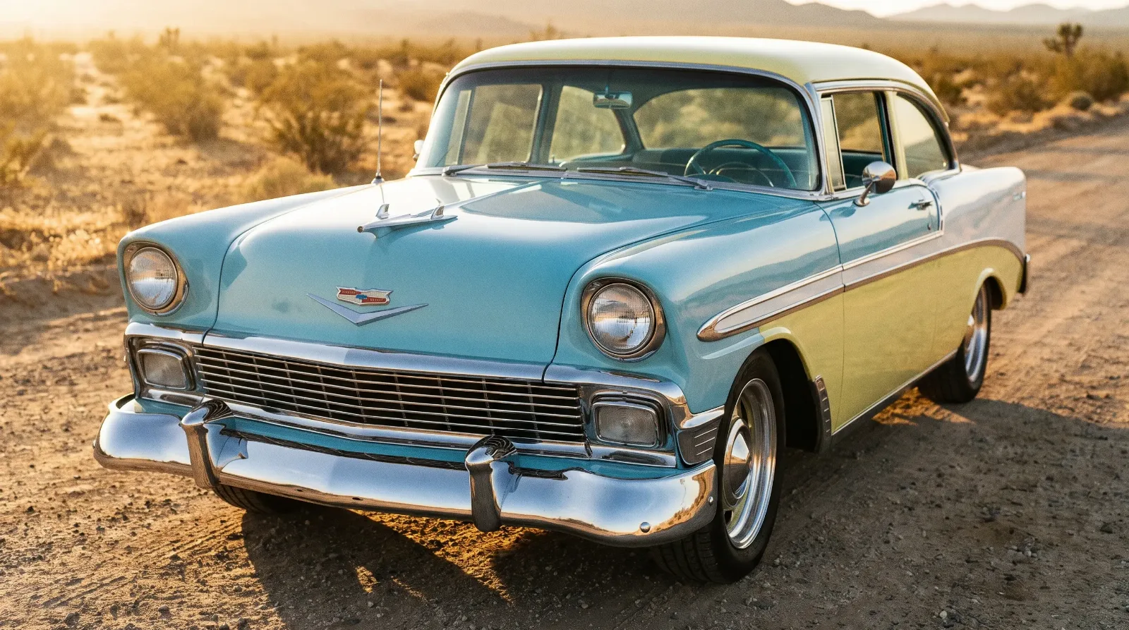 The 1956 Bel Air: The Full-Width Grille