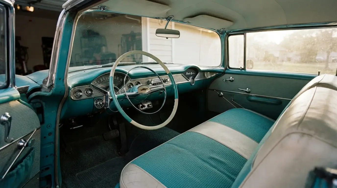 The 1956 Bel Air Interior: Documenting an Original Cabin