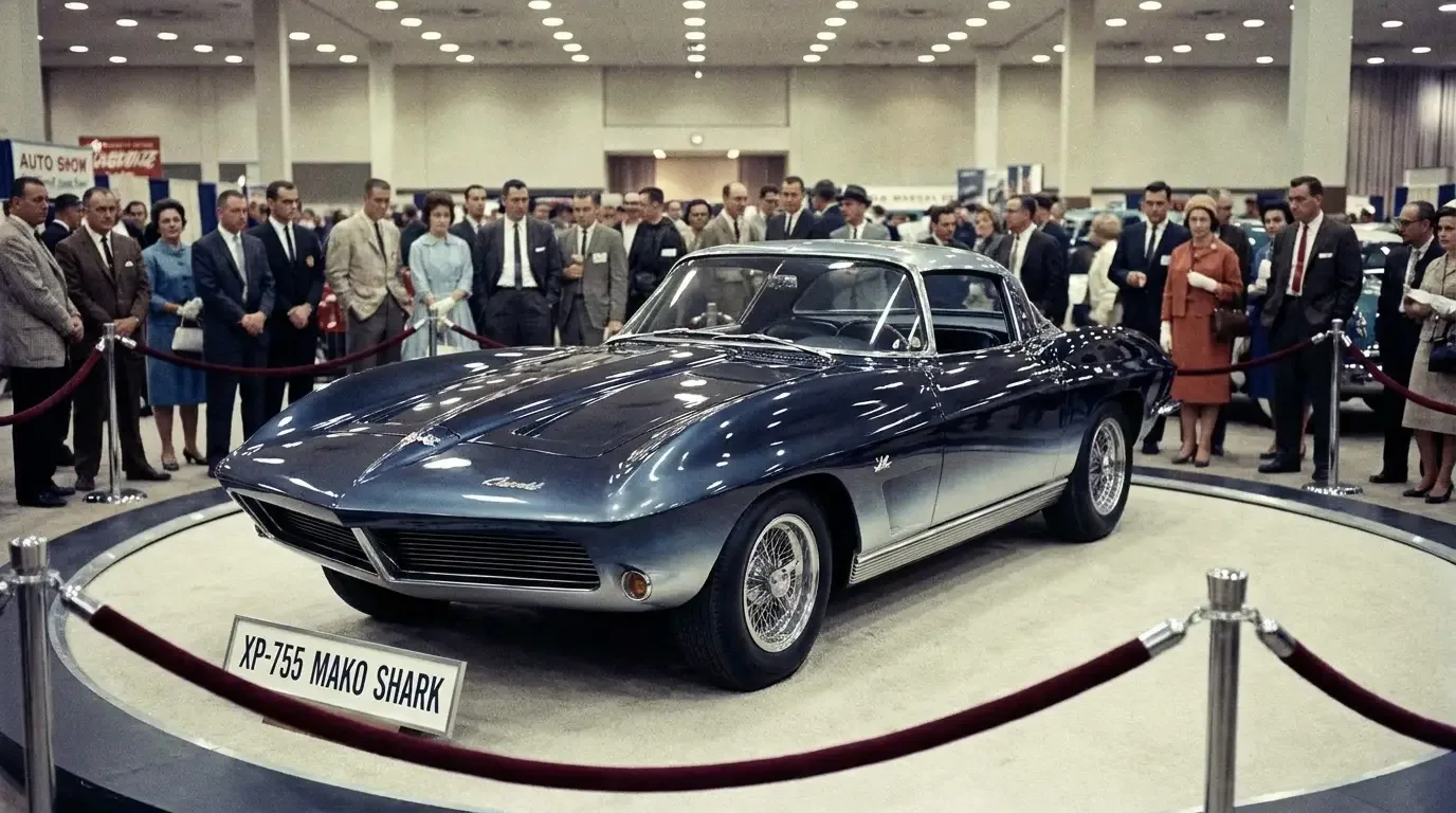 Bill Mitchell Corvette Mako Shark I: the concept that shaped the C2