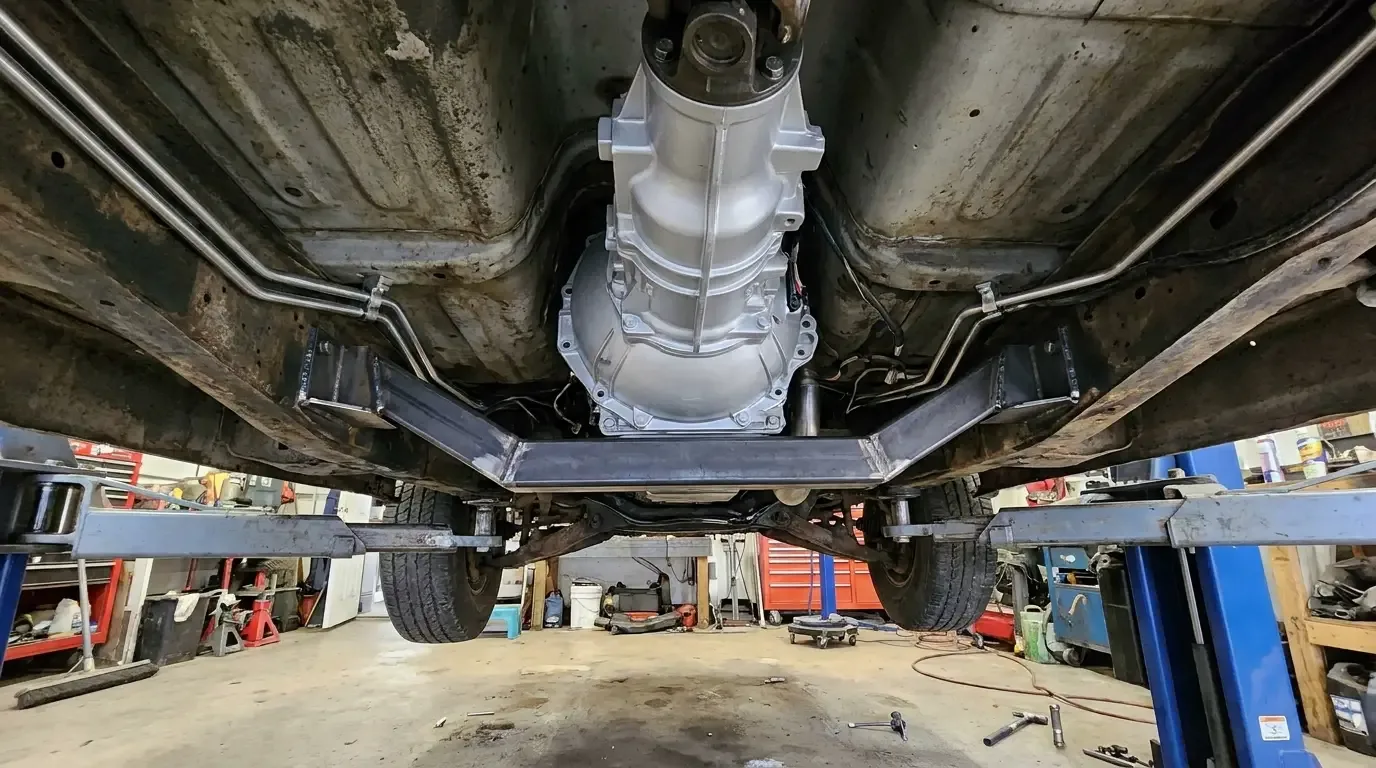 Swapping a 4L60E or 4L80E Transmission into a C10