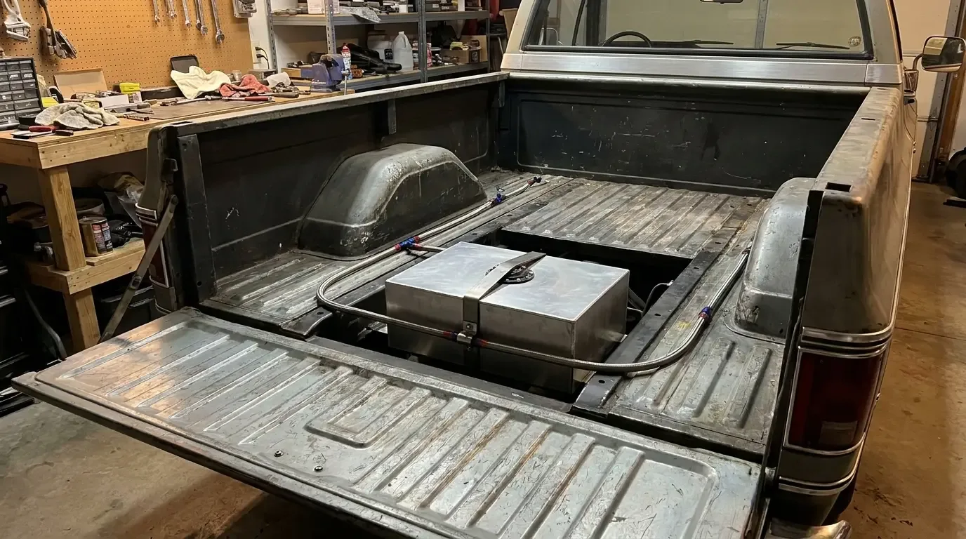 Relocating and Plumbing a Fuel Cell in a C10