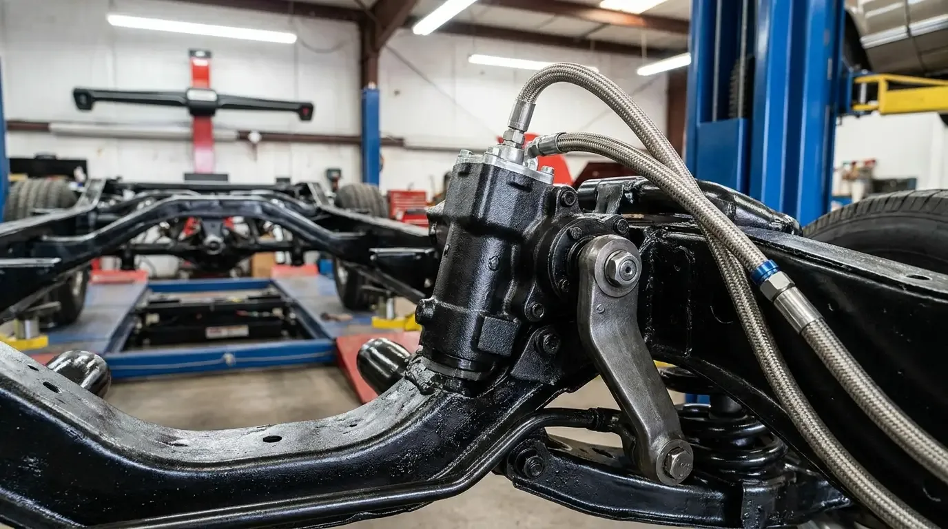 Upgrading C10 Steering to a Quick-Ratio Box