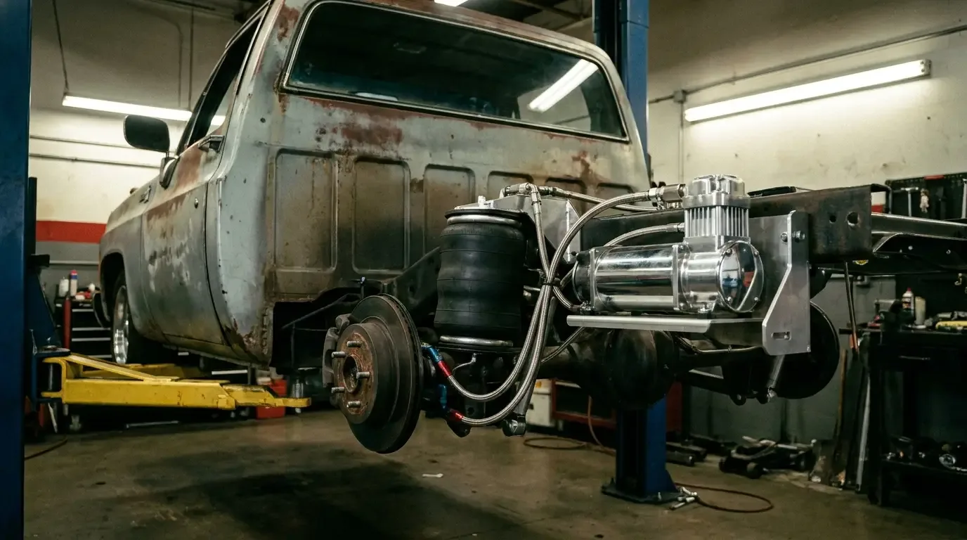 Static Drop vs Air Ride: Choosing a C10 Suspension System