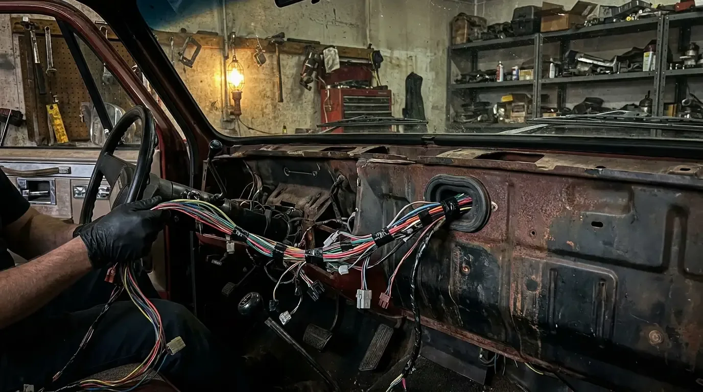 How to Install a New Wiring Harness in a Classic C10