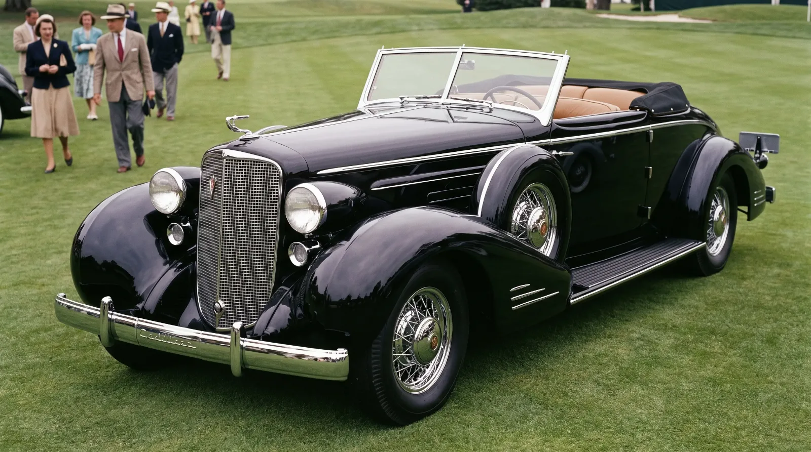 1930s coachbuilt Cadillac V16 convertible