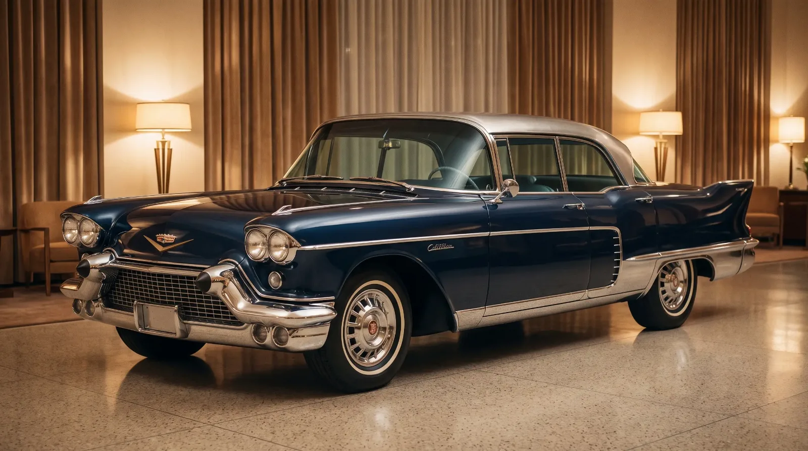 1957 Cadillac Eldorado Brougham flagship sedan