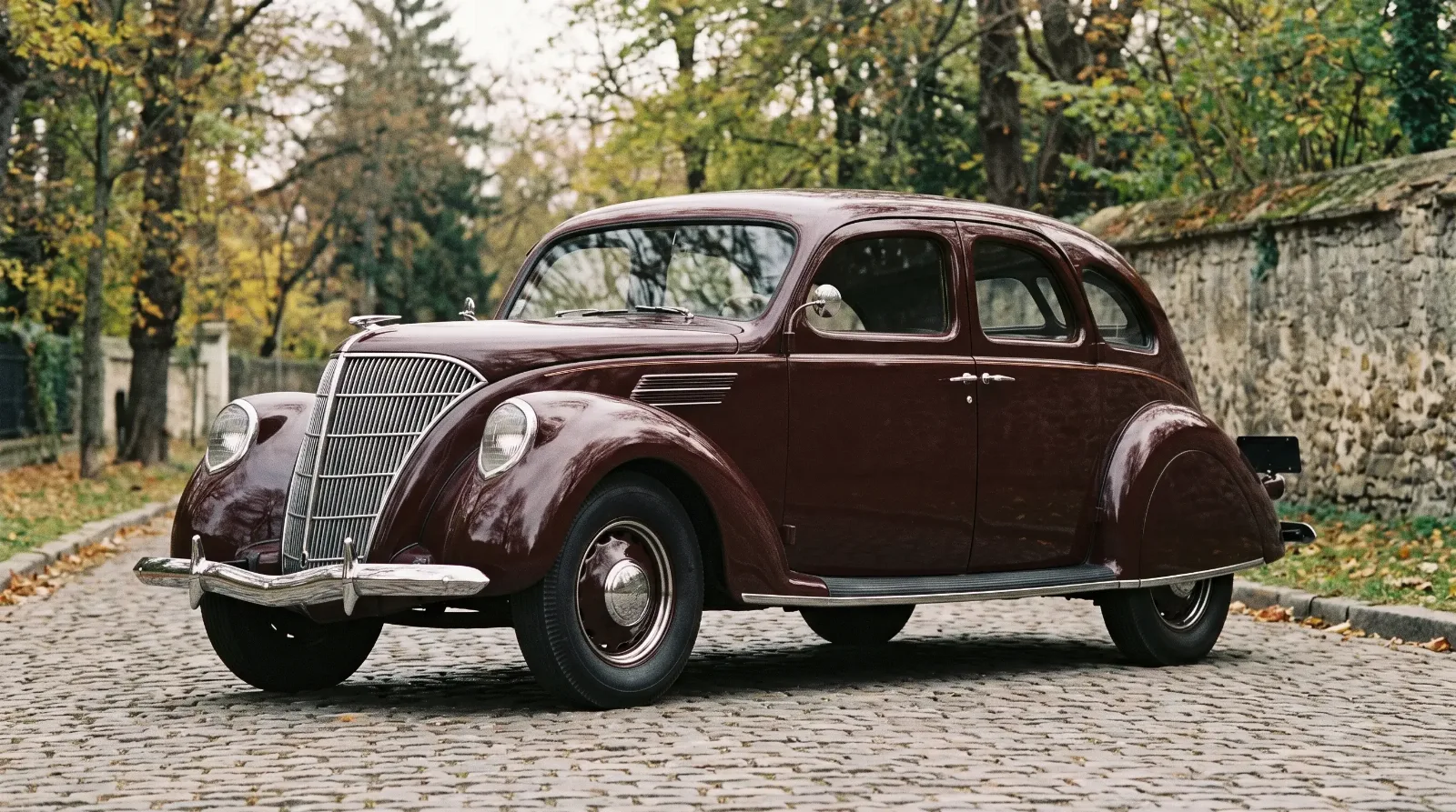1936 Lincoln-Zephyr streamlined sedan