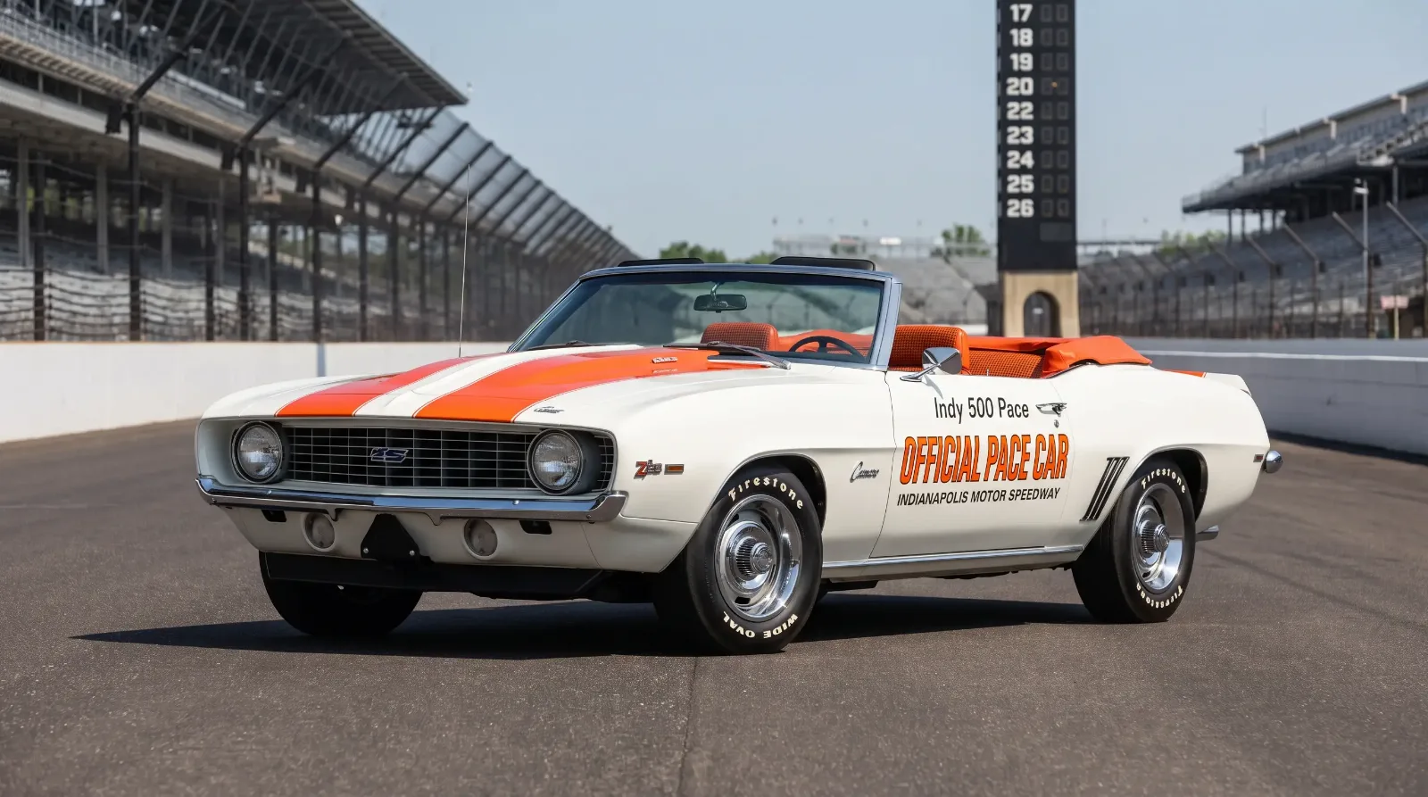 1969 Camaro Indy Pace Car convertible