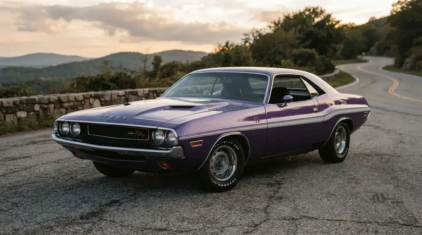 Pristine 1970 Dodge Challenger R/T, the most collectible Challenger model year