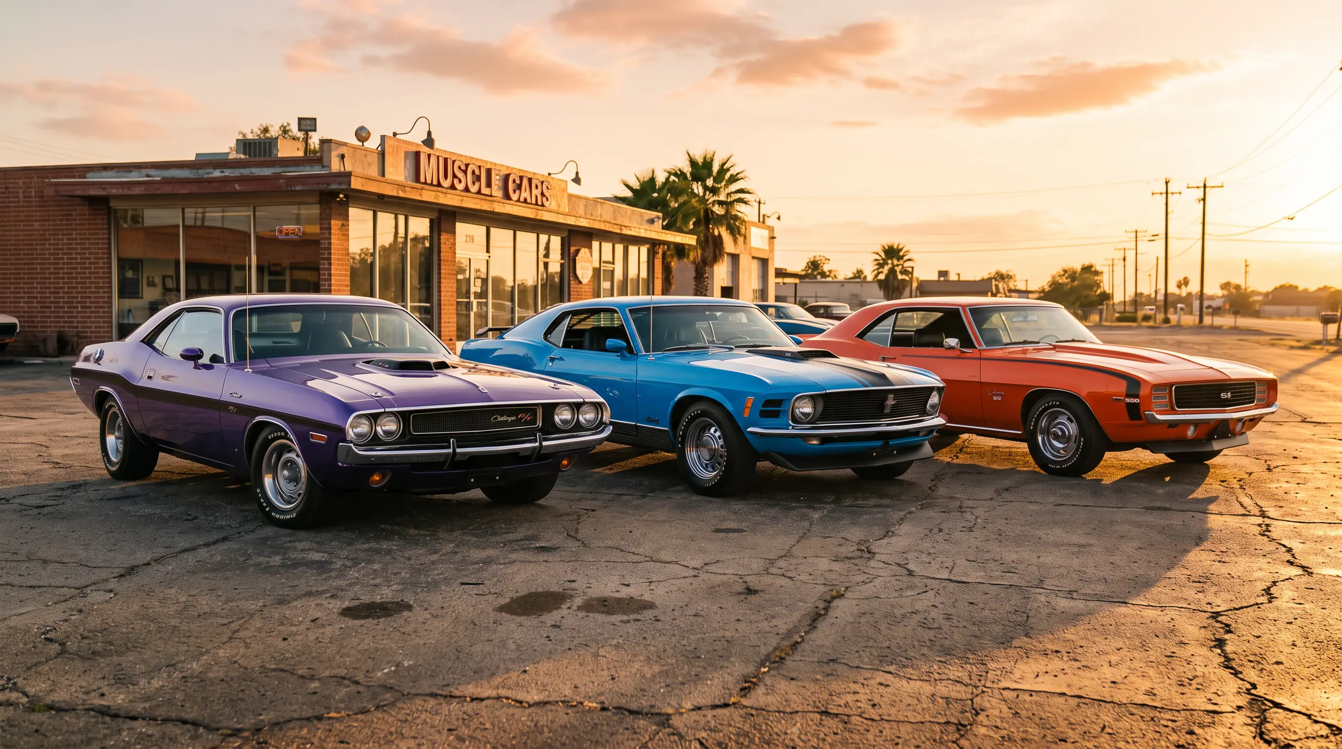 Dodge, Ford and Chevy: The Big-Three Muscle Feud