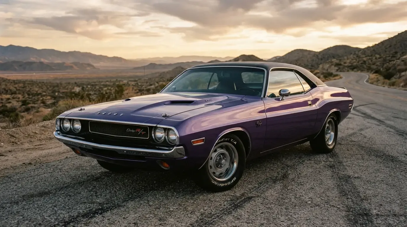 1970 Dodge Challenger R/T 440 Magnum, front three-quarter view