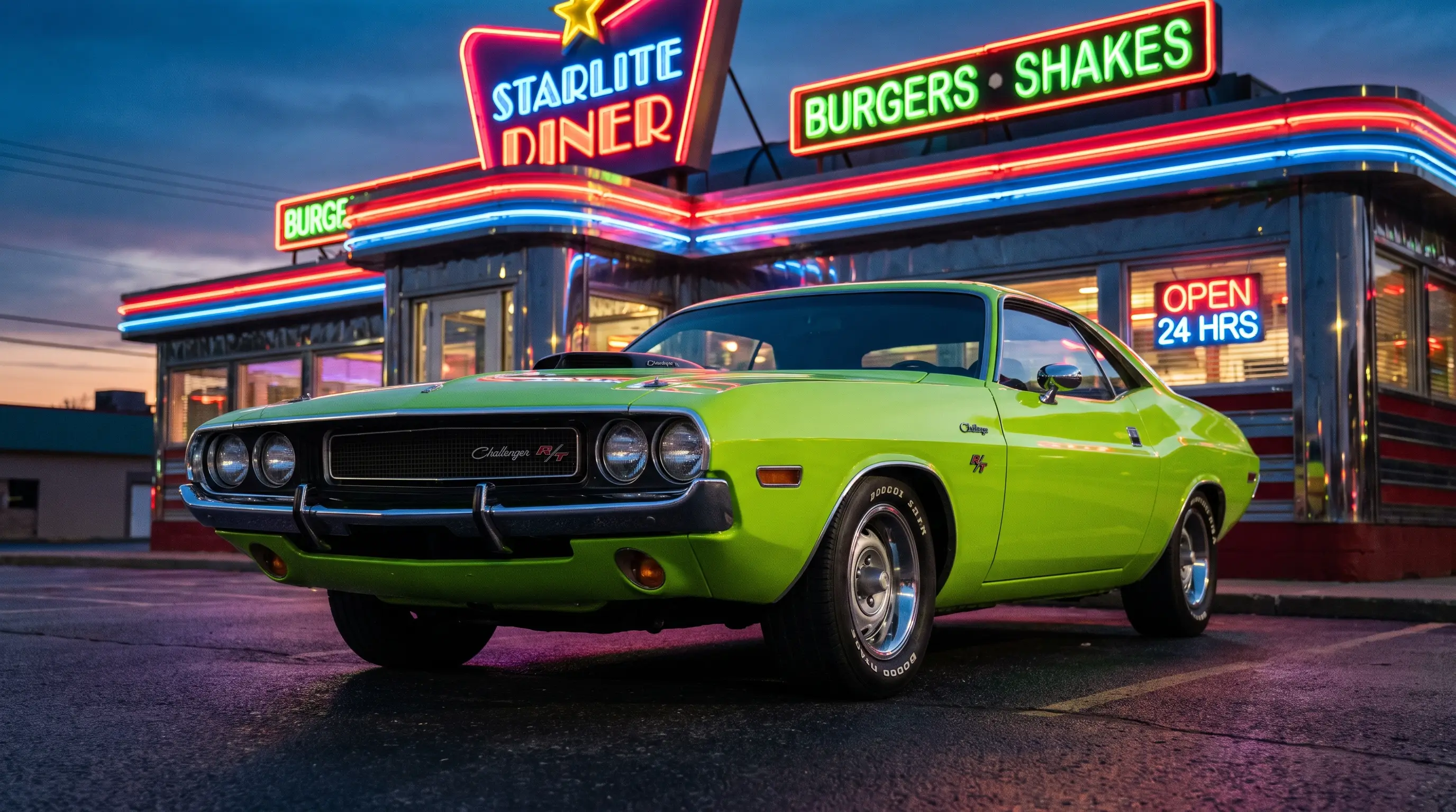 Sublime Green and the Challenger
