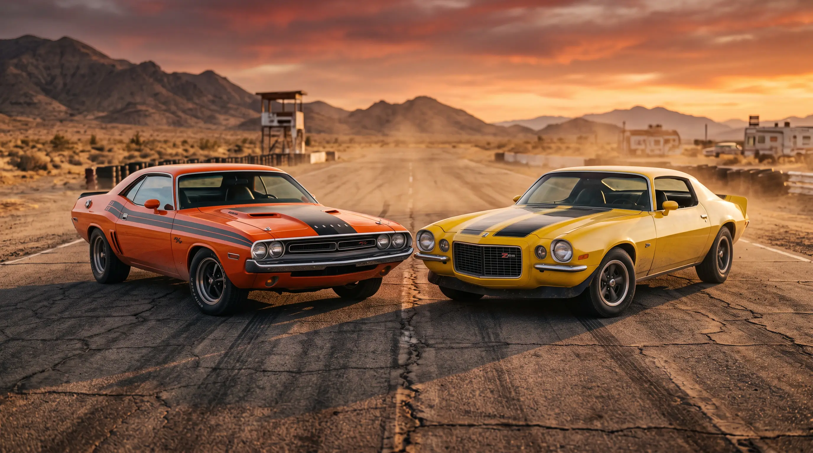 1970 Challenger vs Chevrolet Camaro