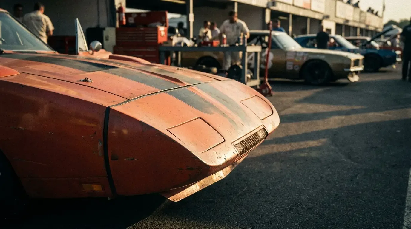 1969 Dodge Charger Daytona - pointed nose cone detail