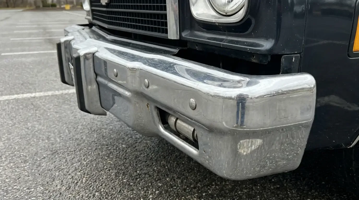 1974 Chevrolet Chevelle Malibu - 5 mph impact bumper close-up