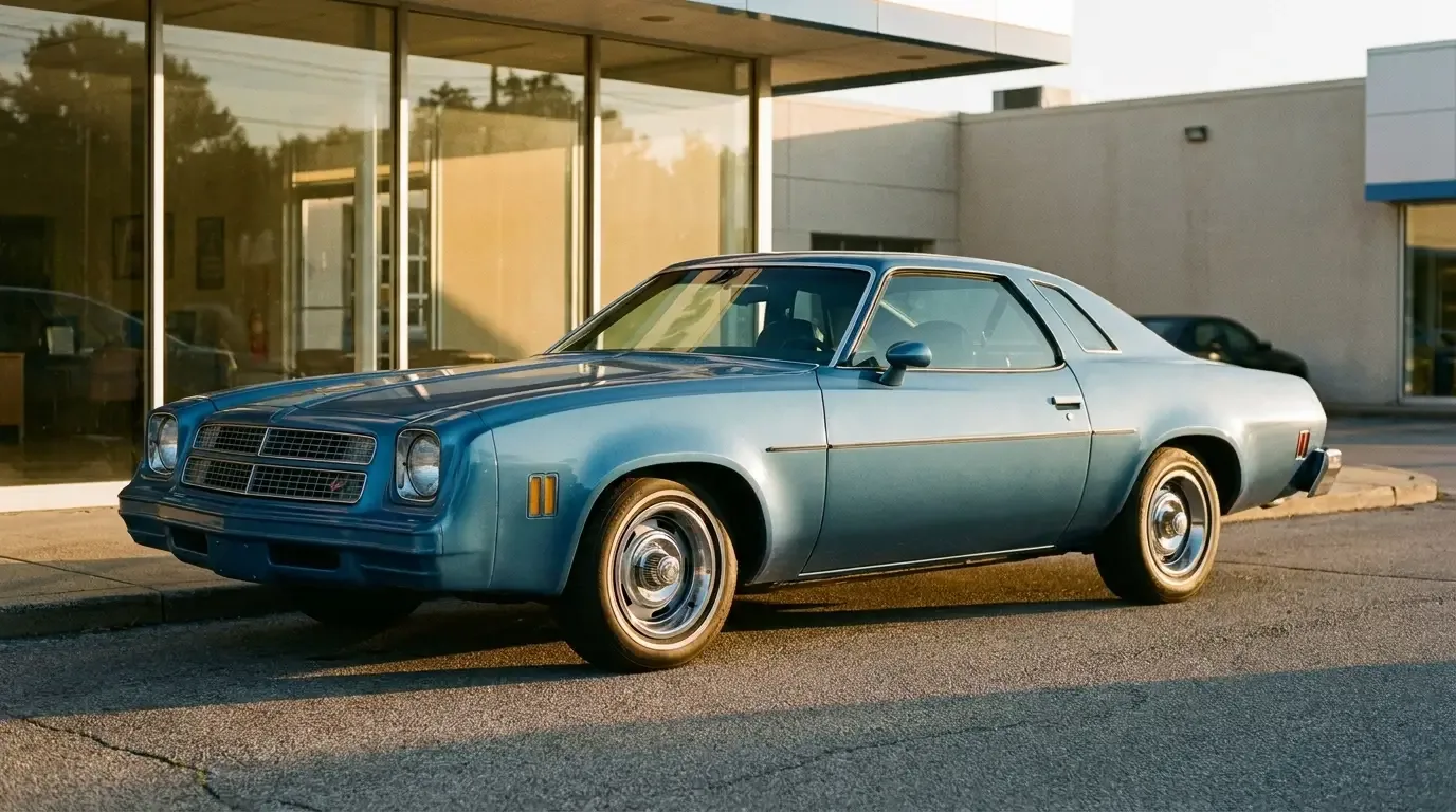 1976 Chevrolet Chevelle Laguna Type S-3 - urethane aero nose showroom shot