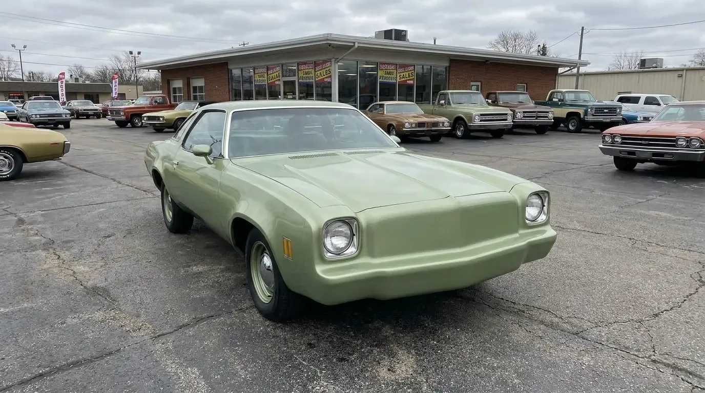 1973 Chevrolet Chevelle Laguna β urethane nose front three-quarter