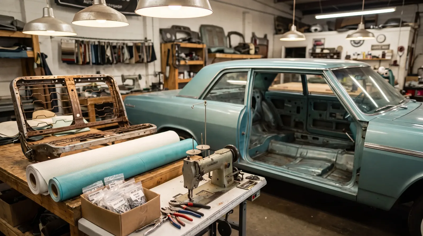 Classic Car Interior and Upholstery Restoration