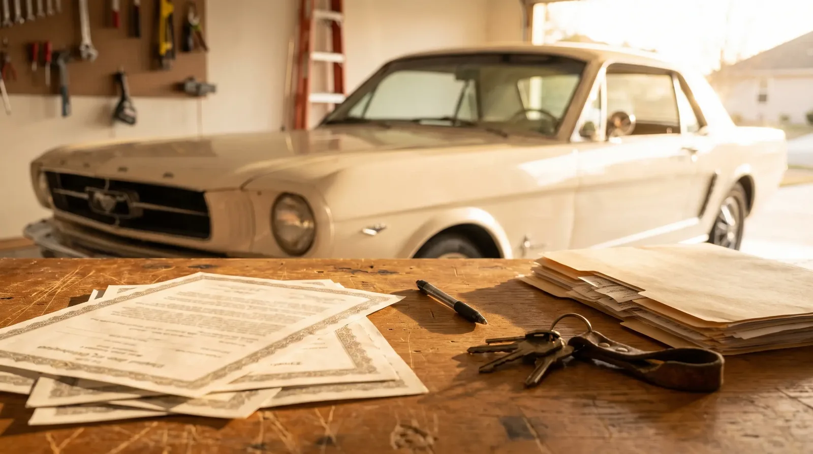 Selling a Classic Car: Title, Bill of Sale, Taxes and Avoiding Scams