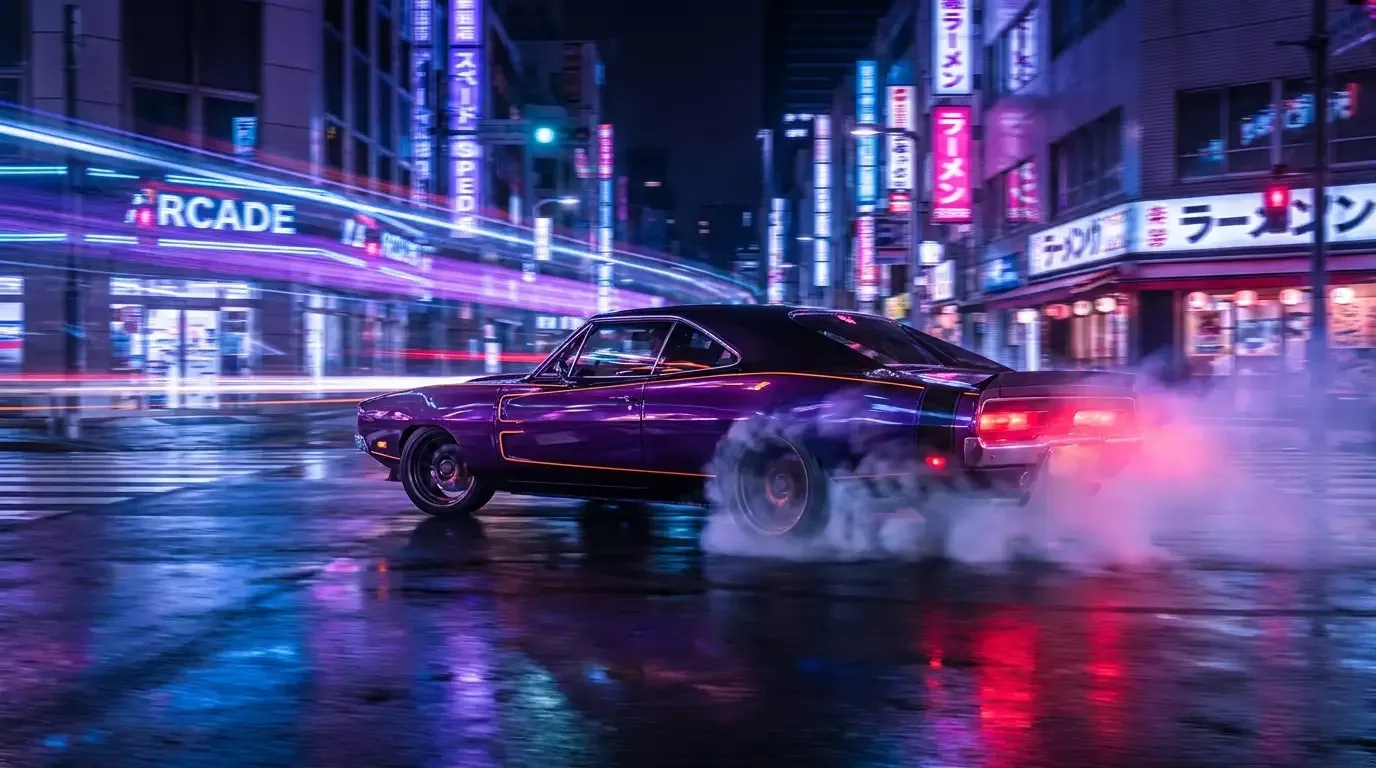 The Classic Charger in Racing Video Games