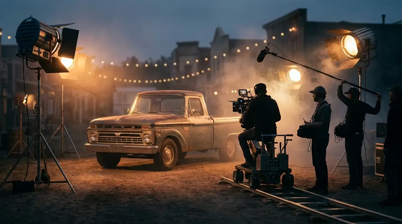 Classic Trucks in Movies and Advertising