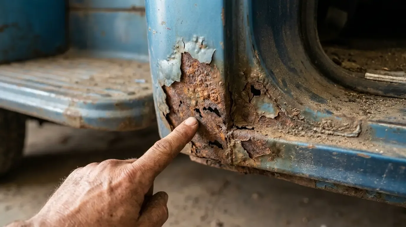 Common Rust Spots on Vintage Pickups and How to Fix Them