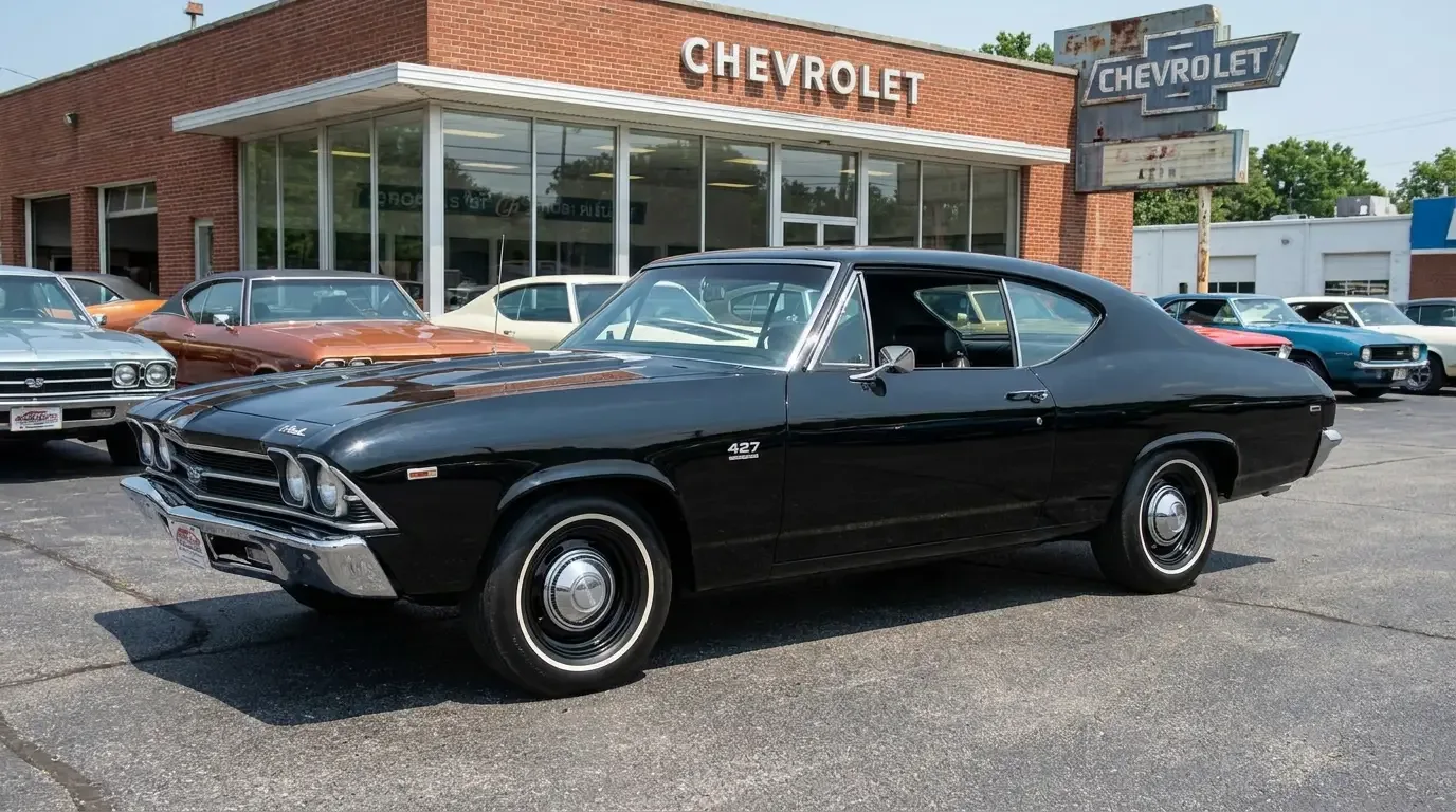 1969 COPO 9562 Chevelle — sleeper on the dealer lot