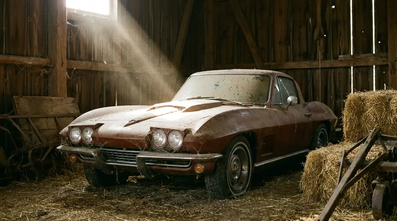 Corvette barn find shocking stories: what really happens when these cars resurface