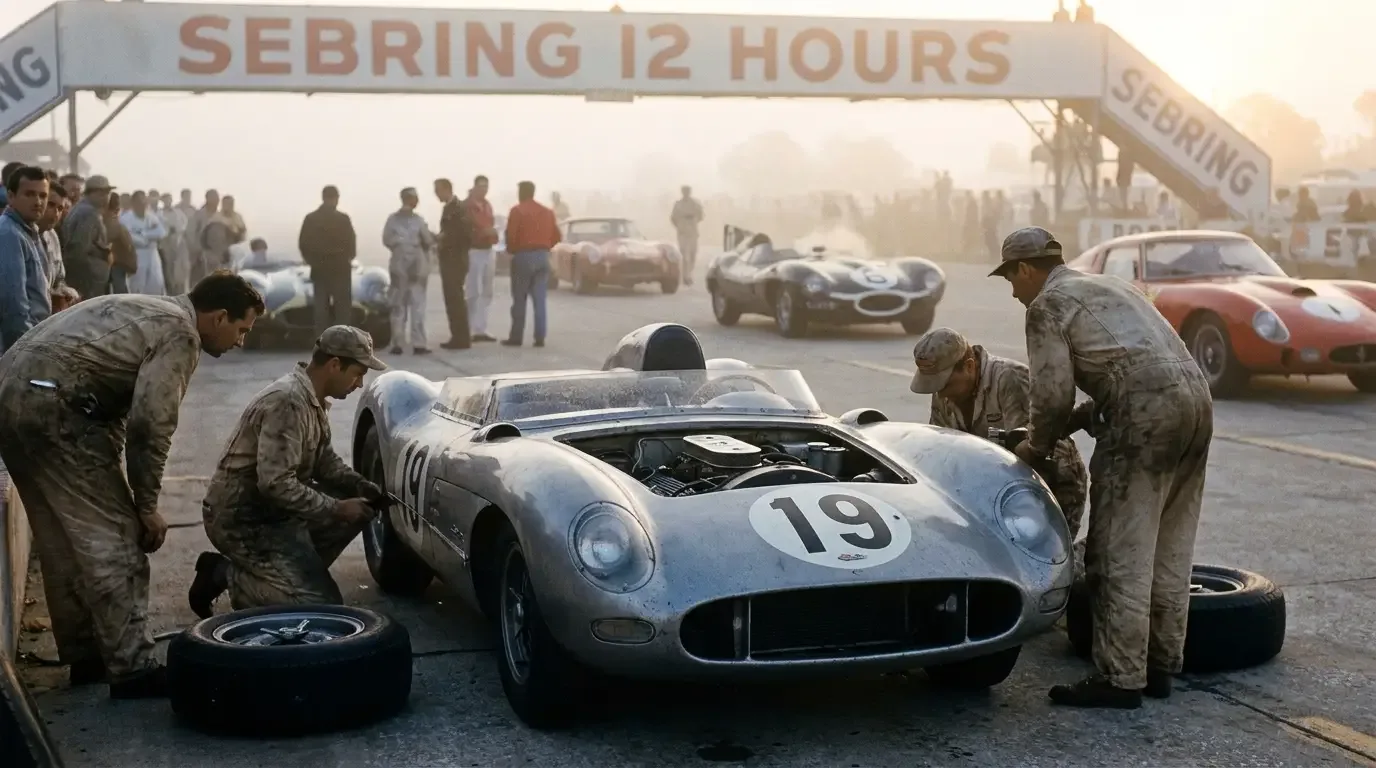 Corvette SS at the 1957 Sebring: the race car that shaped what came next