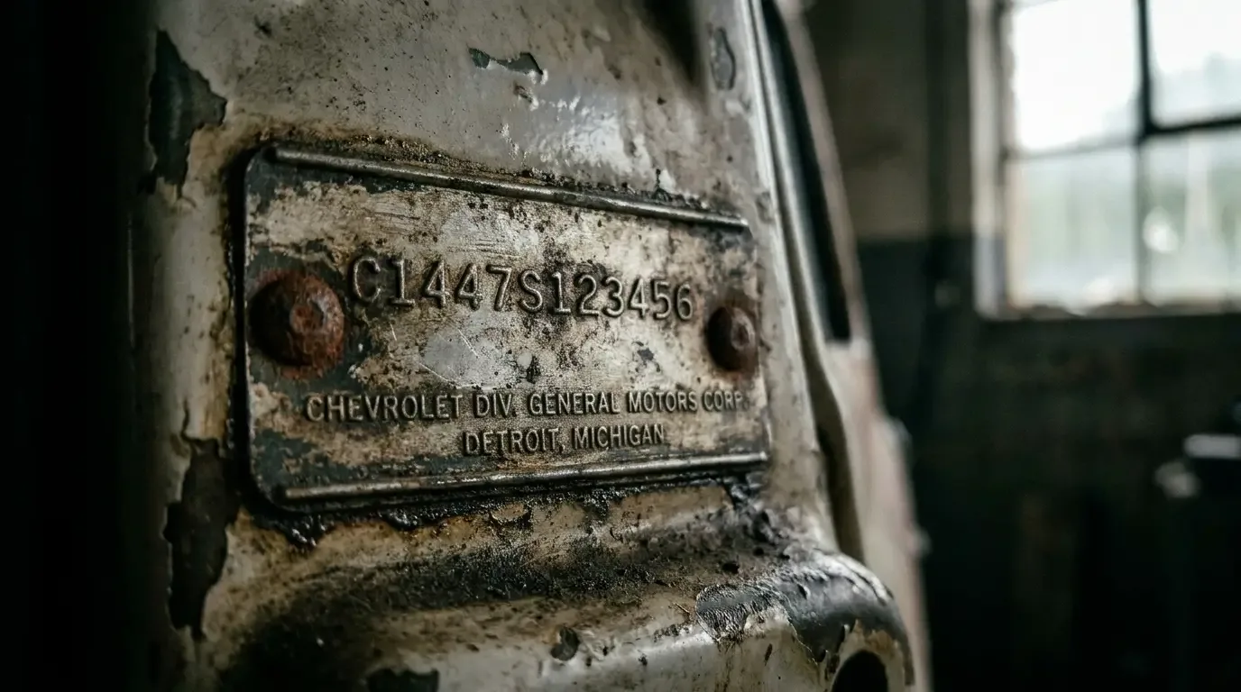 How to Decode a Chevrolet C10 VIN Tag