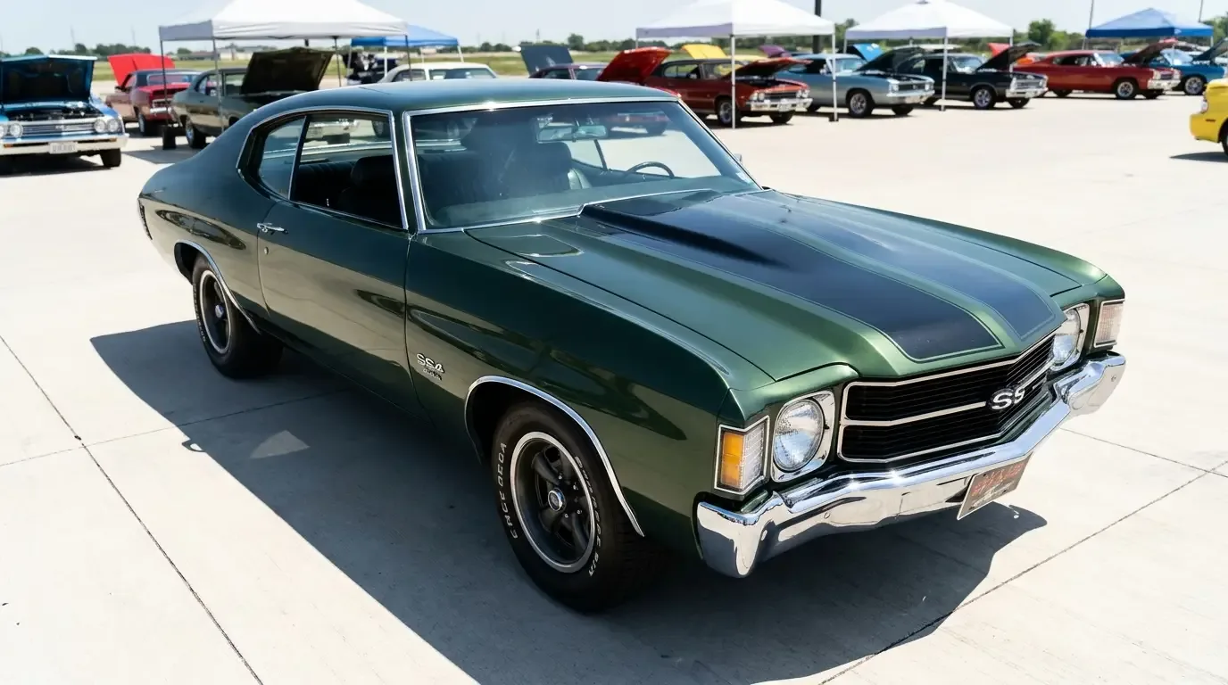 1971 Chevrolet Chevelle SS454 - static car show display