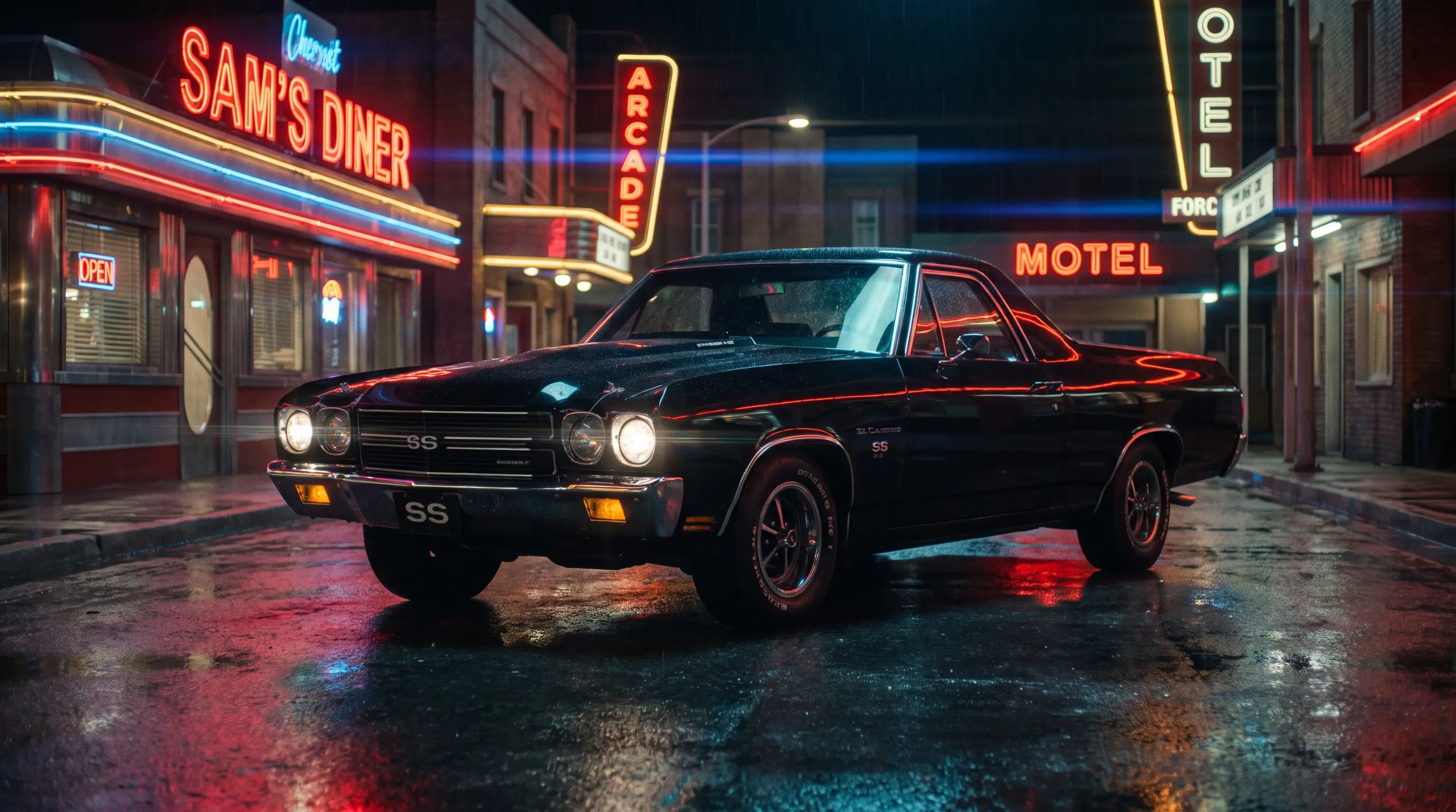 The 1970 El Camino SS on Screen