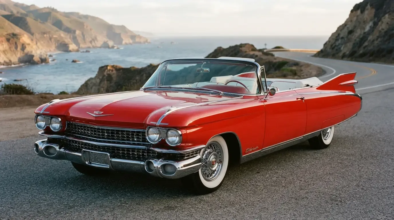 Pristine 1959 Cadillac Eldorado Biarritz, front three-quarter view