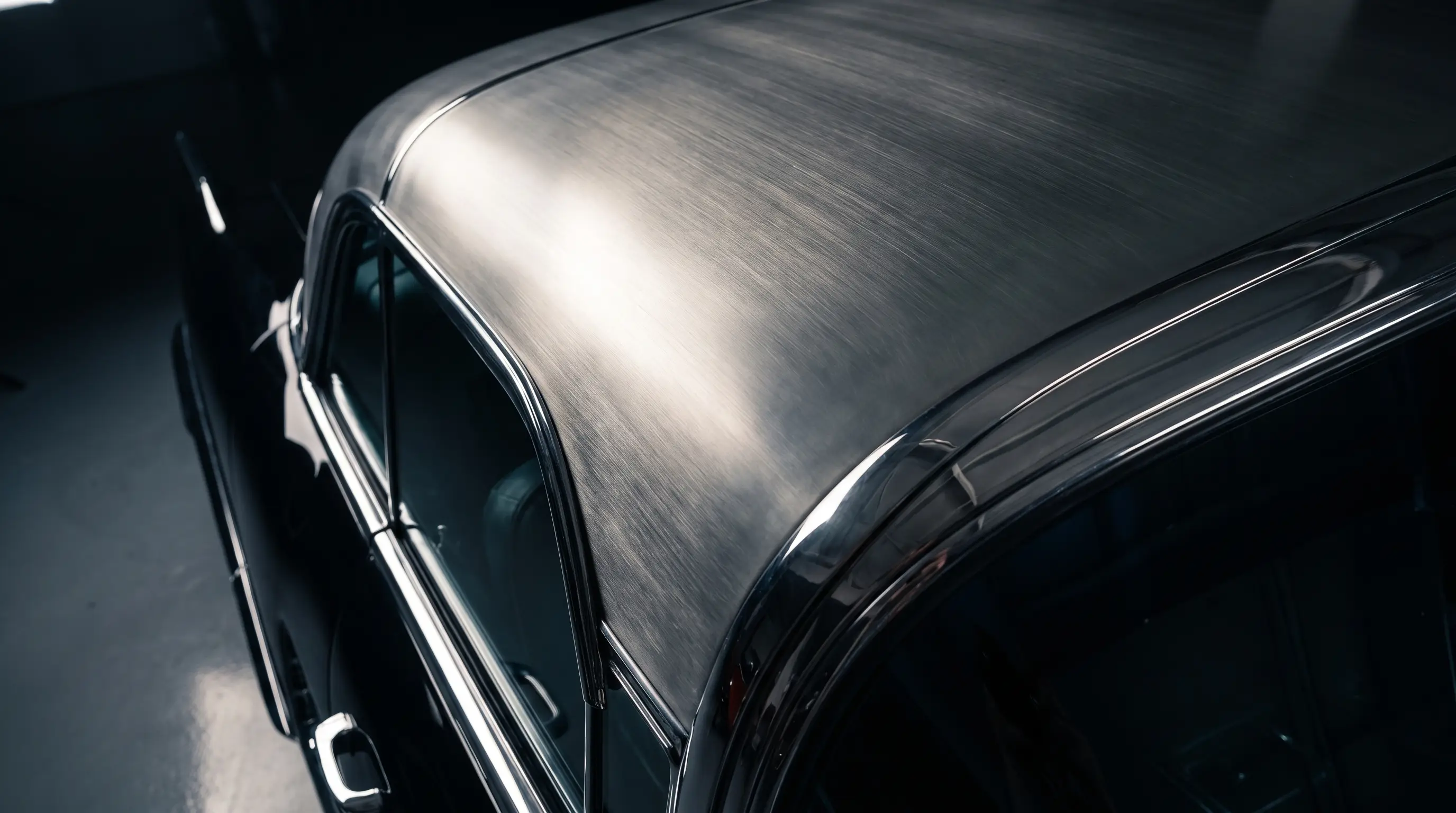 The Brushed Stainless-Steel Roof of the Brougham