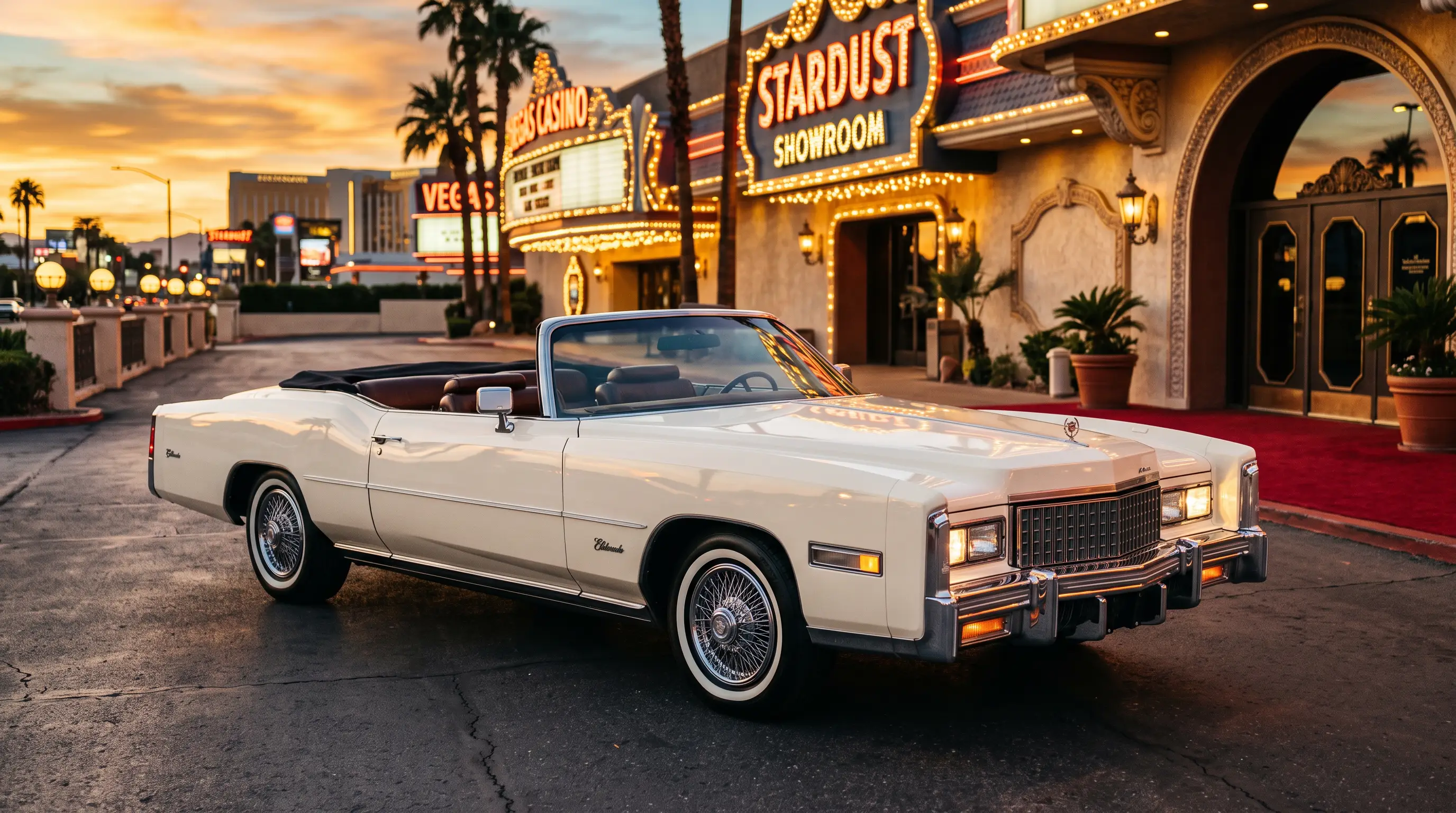 Elvis Presley and His Cadillac Eldorados
