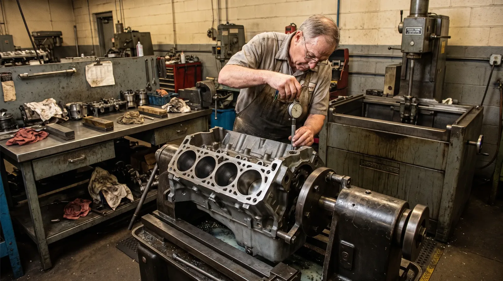 Machine Shop Work Explained: Boring, Honing, Decking, Line Boring