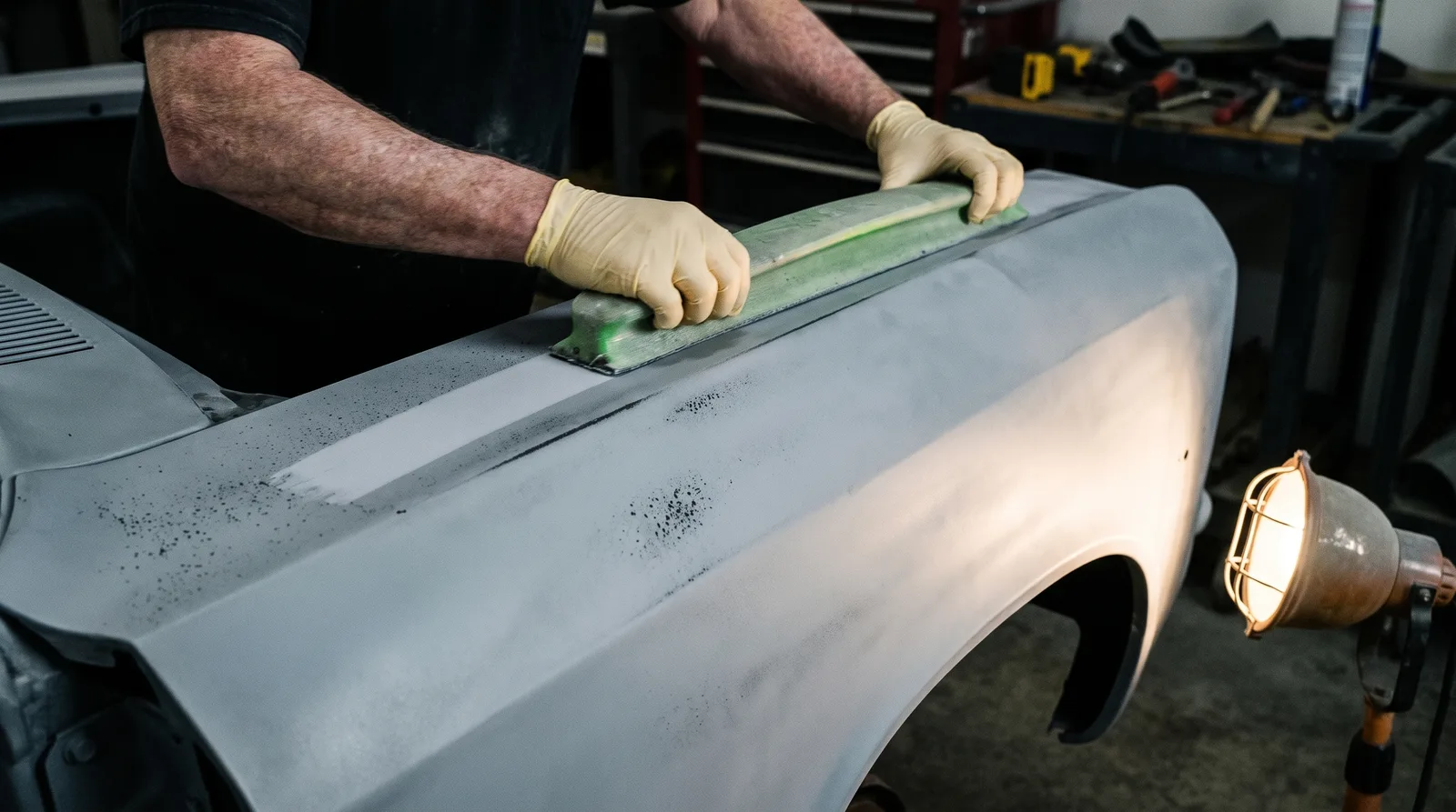 Epoxy Primer, Sealer and Block Sanding