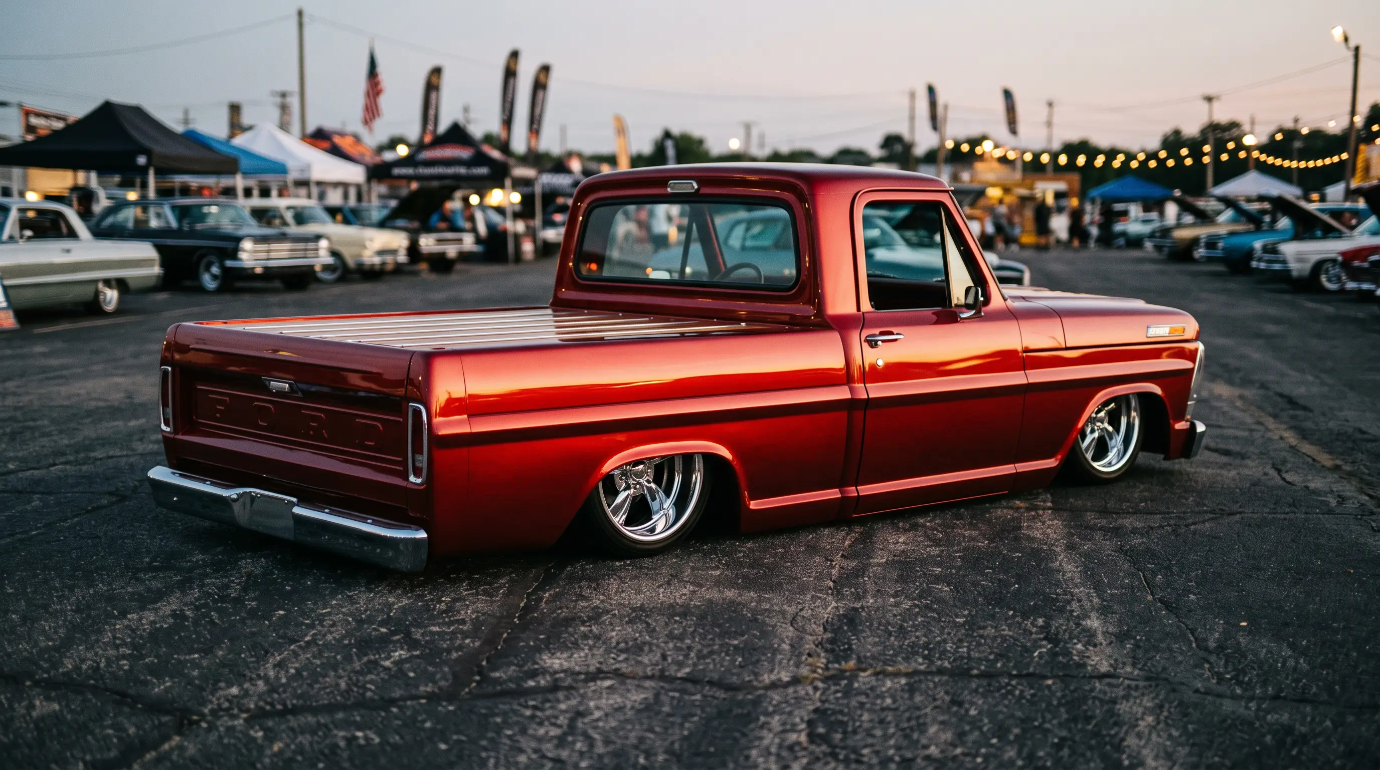 Bagged and Air-Ride F-100s