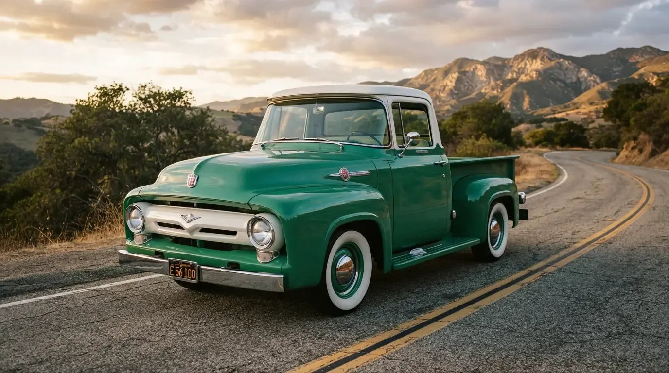 Factory Colors of the 1953-56 F-100