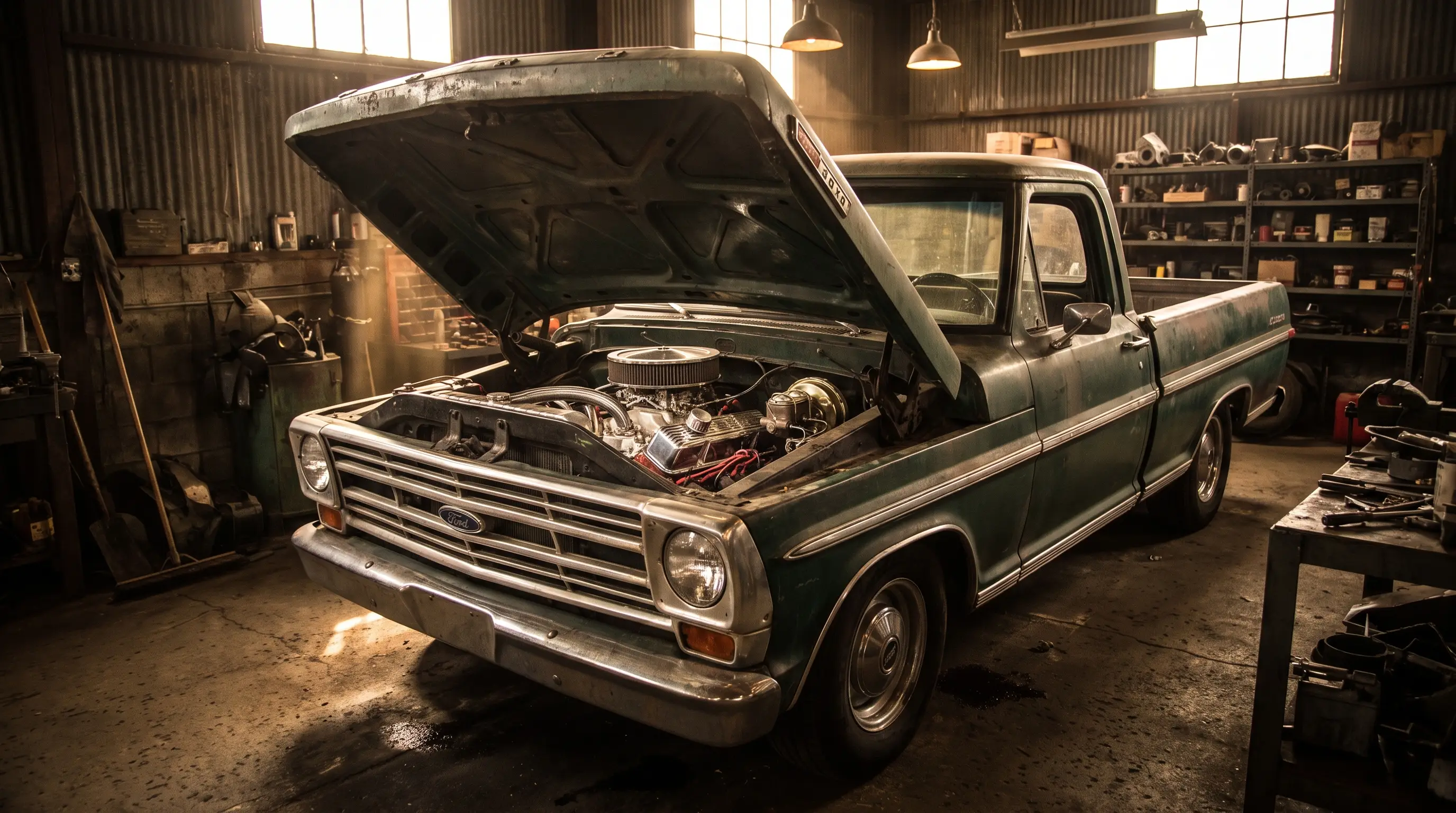 The Evolution of F-100 V8s