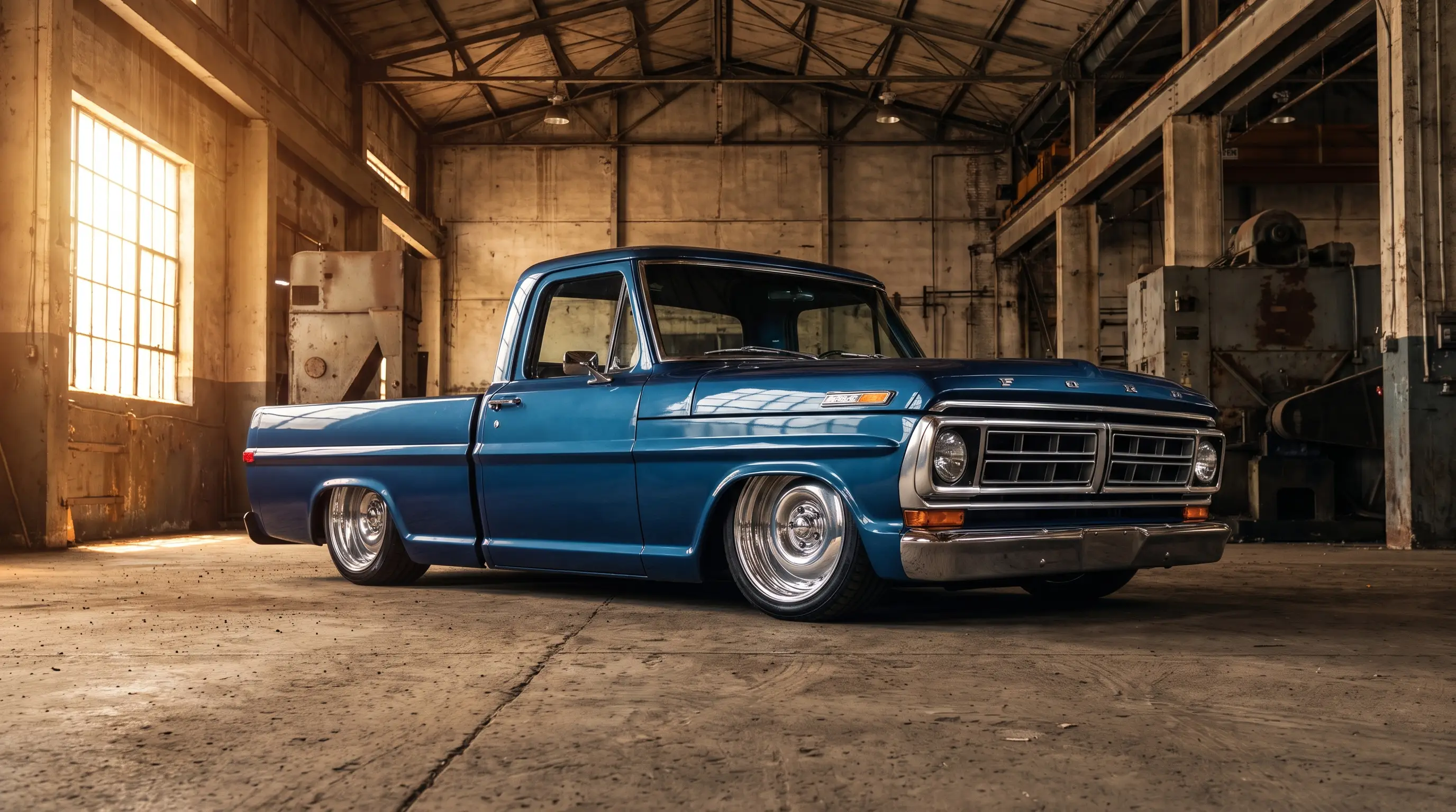Wheel and Stance Trends on Custom F-100s