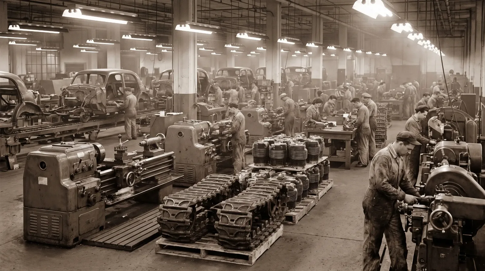 How Factories Switched From Cars to War